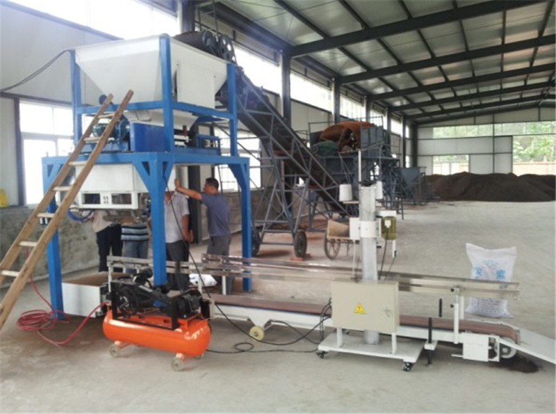 Compound fertilizer production and packaging line 1
